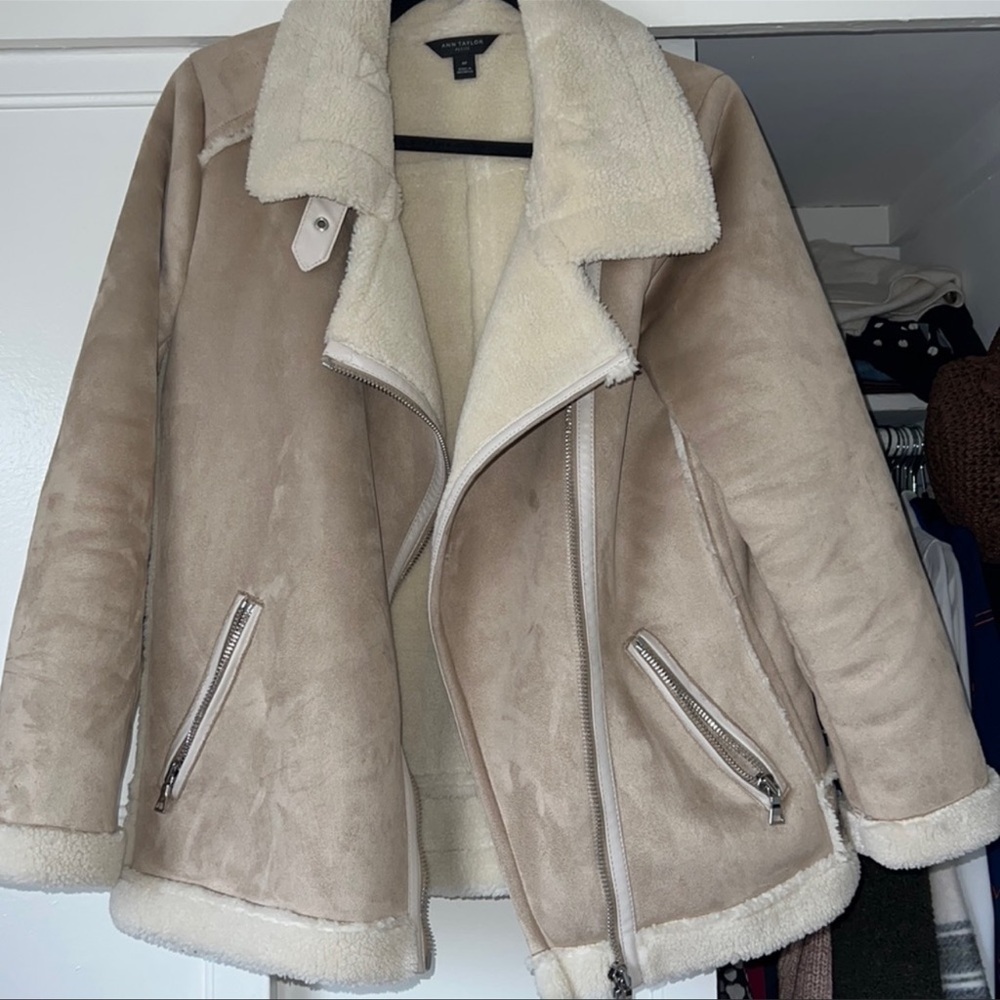 Ann Taylor Suede Jacket - SP